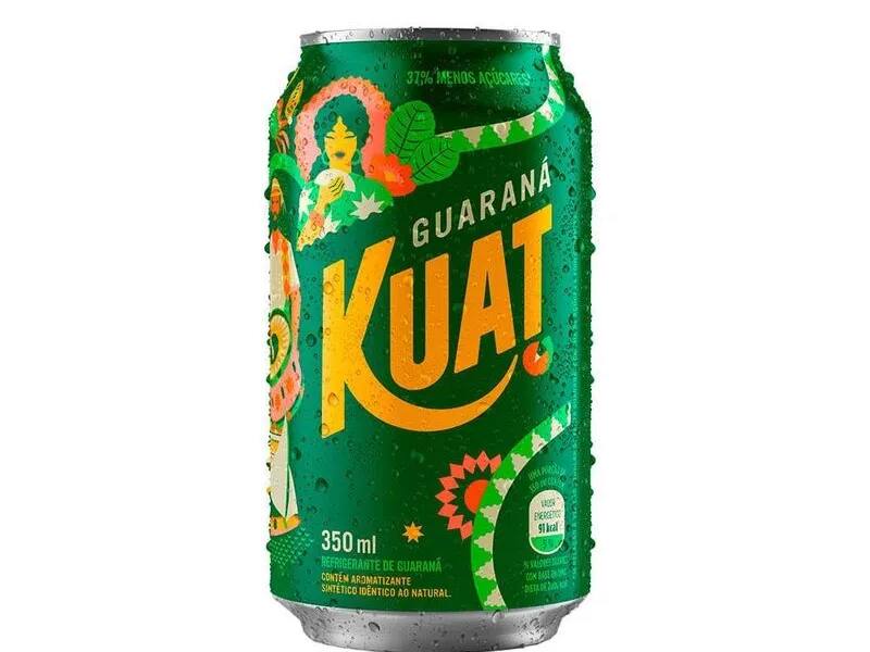 Guaraná Kuat Lata 350ml